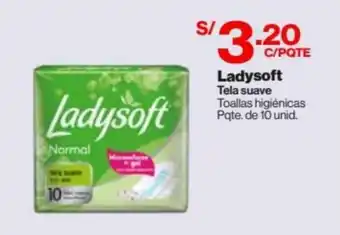 Ladysoft Tela Suave 10 unid