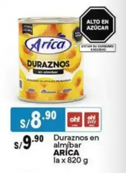 Plaza Vea Duraznos en almjbar ARICA oferta