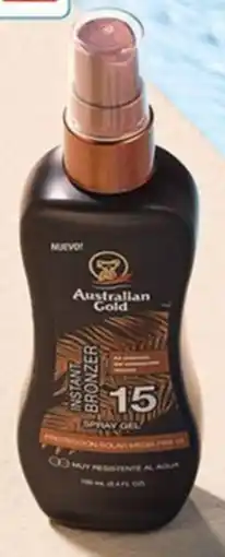 Plaza Vea Australian bronceador gold fps 15 oferta