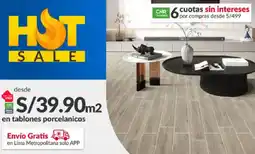 Maestro En tablones porcelanicos oferta