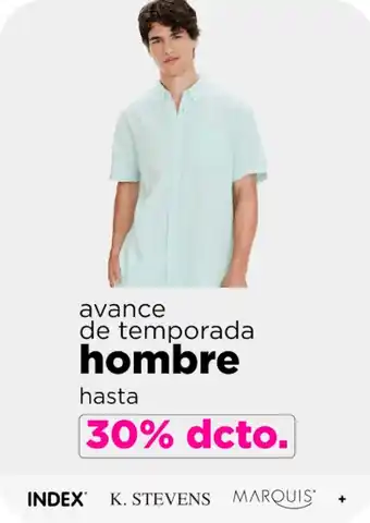 Ripley Avance de temporada hombre oferta