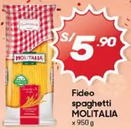 Hiperbodega Precio Uno Molitalia fideo spaghetti oferta