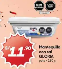 Hiperbodega Precio Uno Gloria mantequilla con sal pote oferta