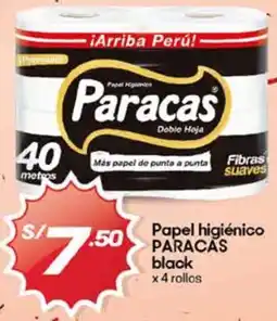 Hiperbodega Precio Uno Paracas papel higiénico black oferta