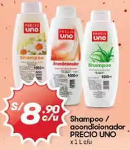 Hiperbodega Precio Uno Precio uno shampoo / acondicionador oferta