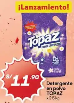 Hiperbodega Precio Uno Topaz detergente en polvo oferta