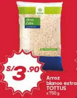 Hiperbodega Precio Uno Tottus arroz blanco extra oferta