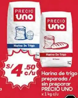 Hiperbodega Precio Uno Precio uno harina de trigo preparada/ sin preparar oferta