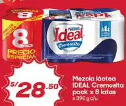 Hiperbodega Precio Uno Ideal mezcla láctea cremosita oferta