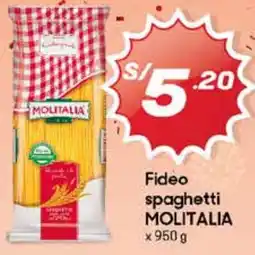 Hiperbodega Precio Uno Molitalia fideo spaghetti oferta