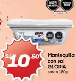 Hiperbodega Precio Uno Gloria mantequilla con sal oferta