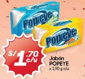 Hiperbodega Precio Uno Popeye jabón oferta