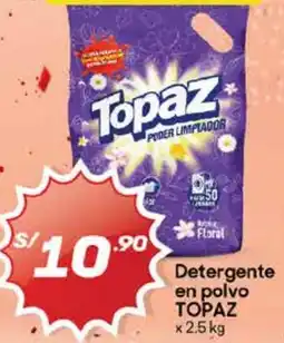 Hiperbodega Precio Uno Topaz detergente en polvo oferta