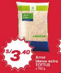 Hiperbodega Precio Uno Tottus arroz blanco extra oferta