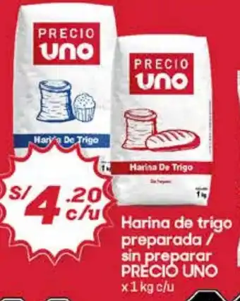 Hiperbodega Precio Uno Precio uno harina de trigo preparada/ sin preparar oferta