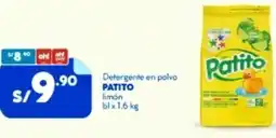 Mass Patito detergente en polvo limón oferta