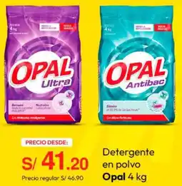 Metro Opal detergente en polvo oferta