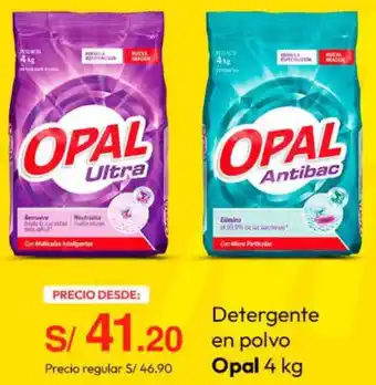 Metro Opal detergente en polvo oferta