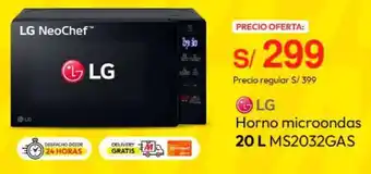 Metro LG Horno microondas oferta