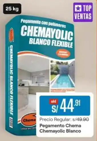 Promart Pegamento chema chemayolic blanco oferta