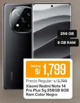 Promart Xiaomi Redmi Note 14 oferta