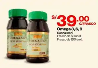 InkaFarma Omega 3, 6, 9 Sacha Inchi 60/100 unid oferta