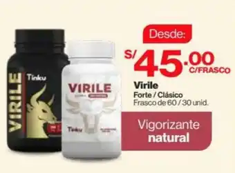 InkaFarma Virile Forte/Clásico 60/30 unid oferta