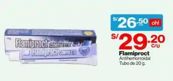 InkaFarma Flamiproct Antihemorroidal 20g oferta