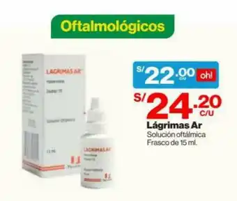 InkaFarma Lágrimas Ar 15ml oferta