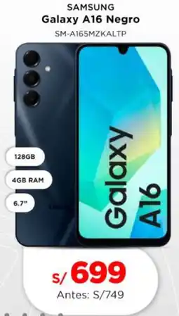 La Curacao Samsung galaxy A16 negro oferta