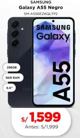 La Curacao Samsung galaxy A55 negro oferta