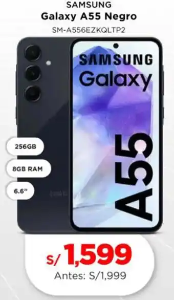 La Curacao Samsung galaxy A55 negro oferta