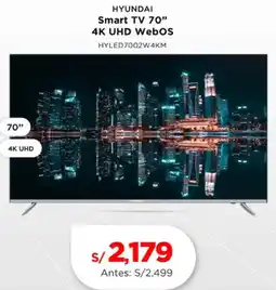 La Curacao Hyundai smart tv 70" oferta