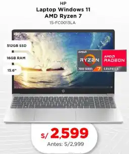 La Curacao Hp laptop windows 11 amd ryzen 7 oferta