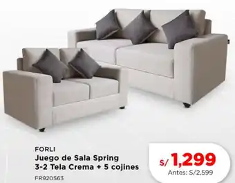 La Curacao Forli juego de sala spring oferta