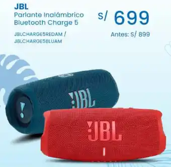 Tiendas EFE Jbl parlante inalámbrico bluetooth charge 5 oferta