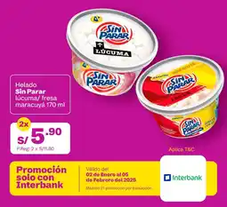 Tambo Sin Parar Helado oferta