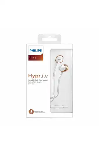 Tiendas EFE Audífonos con micrófono philips she4205wt oferta