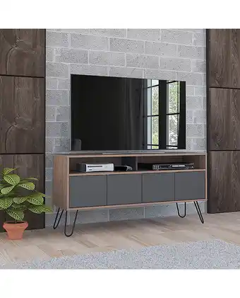 Tiendas EFE Rack tv 55 vassel tuhome - miel / plomo oferta