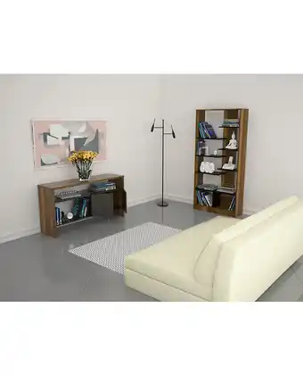 Tiendas EFE Biblioteca + arrimo tuhome - caramelo y wengue oferta