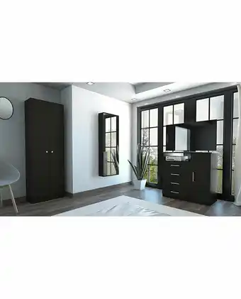 Tiendas EFE Combo dreams 4 tuhome clóset + cómoda + zapatero - wengue oferta