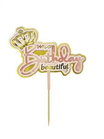Tottus Topper happy birthday corona oferta