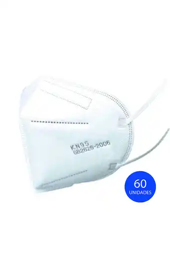Tiendas EFE Mascarillas kn95 certificadas meterex pack x60 - blanco oferta