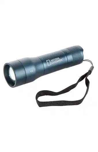 Tiendas EFE Linterna de aluminio national geographic con enfoque 250lm oferta