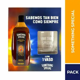 Tottus Pack whisky 750 ml + 1 vaso oferta