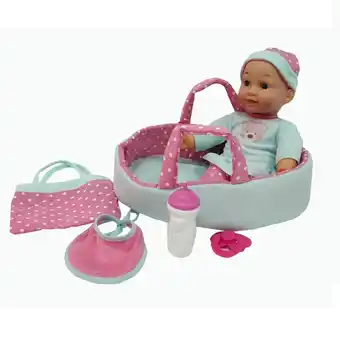 Tottus Muñeca 30 cm c/cunita portatil y acc oferta