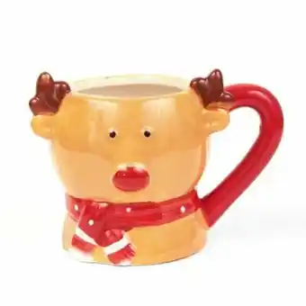 Tottus Taza forma reno 380 ml oferta