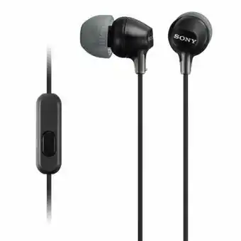 Tottus Audífonos in ear con micrófono mdr ex15ap negro oferta