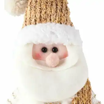 Tottus Peluche papa noel dorado 25 cm coleccion alegria oferta
