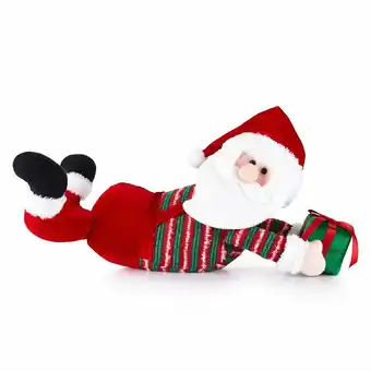 Tottus Cojin forma de papa noel con regalo oferta
